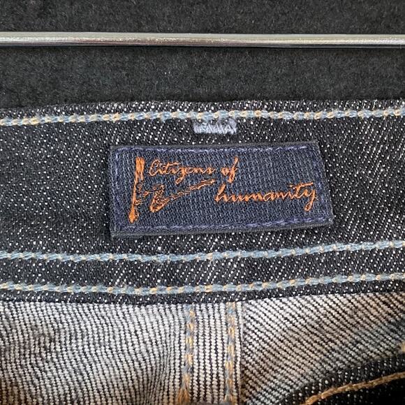 Citizens Of Humanity Womens Jeans Black Avedon #133 Low Waist Skinny Stretch 27 - Picture 4 of 14